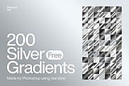Free 200 Silver Photoshop Gradient