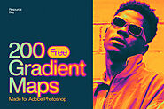 Free 200 Photoshop Gradient Maps