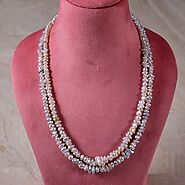 Fine Lustre Keshi Pearl Necklace
