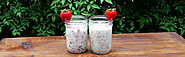 Strawberry Chia Overnight Oats - WLS Afterlife