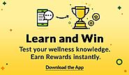 Play the "Learn & Win" game daily on the iHerb app to earn rewards