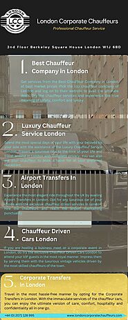 Find Luxury Chauffeur Service London for a special date