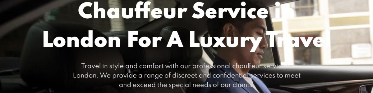 Headline for Top 20 Services Offered by London Corporate Chauffeurs Services