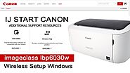 Canon imageCLASS (LBP6030w or LBP6230dw) WiFi Setup with Windows® PC | Canon IJ Setup