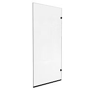 36 x 76 Inch Shower Door Return Panel - Polished Chrome (IVA-03A22) - 36 x 76 Inch / Brushed Nickel