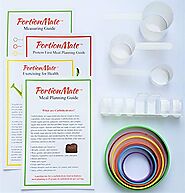 PortionMate Bariatric Surgery Care Eating Guide and Food Rings Protein First Bariatric Gift Set