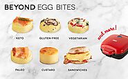 Amazon.com: DASH Deluxe Sous Vide Style Egg Bite Maker with Silicone Molds for Breakfast Sandwiches, Healthy Snacks o...