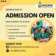 Best School in Greater Noida - Pacific World School Admission Open