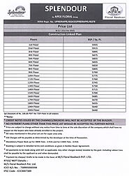 Apex Splendour Price List - Latest Price List 2023