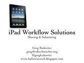 iPad workflow solutions