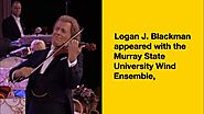 Logan J Blackman began conducting and composing at 14