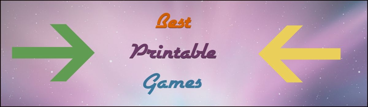 Headline for Best Fun Printable Games For All
