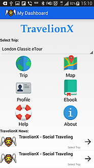 TravelionX eTours Free - Free Social Travel App