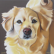 Paw Strokes - Pet Portrait Painting in Los Angeles