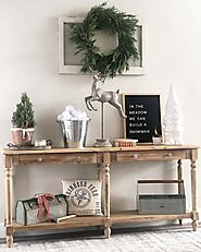 20+ Fresh Christmas Entryway Decorating Ideas 2021! - Page 18 of 27 - newyearlights. com
