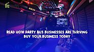 Party bus business for sale | Start a party bus business