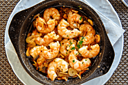 Gambas Pan-Fried in Garlic Butter