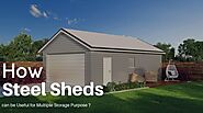 How Steel Sheds Can Be Useful For Multiple Storage Purpose - TLN Constructions