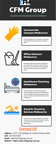 Choose Best Office cleaners Melbourne - CFM Group