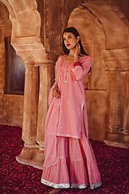 Shop the Latest Kurta and Sharara Set Collection for a Stylish Ethnic Look | Pratap Sons