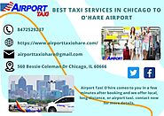 Book Taxi in Chicago to O'hare Airport