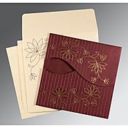Indian Wedding Cards | IN-8251C | 123WeddingCards
