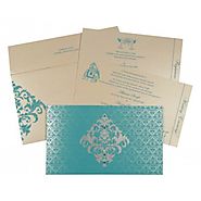 Hindu Wedding Cards | W-8257E | 123WeddingCards