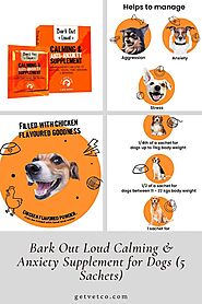 Bark Out Loud Calming & Anxiety Supplement for Dogs - Vetco