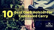 10 Best OWB Holster for Concealed Carry - Tactical Gears Lab