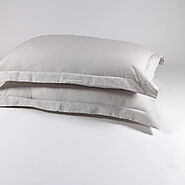 Get Bourdon Border Linen Pillowcases For Your Pillows