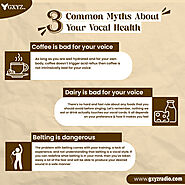 3 Common Myths About Ypur Vocal Health