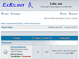 ExRx (Exercise Prescription) on the Internet