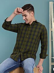 Shop Online for Checks Shirts for Men at Beyoung