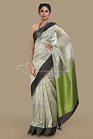 Buy Matka Silk Saree Online | Aavaranaa