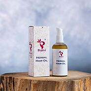 Buy 100% Natural Ayurvedic Herbal Hair Oil For Hair Growth