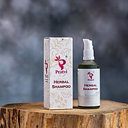 Buy Herbal Anti Dandruff Shampoo Online From Pratvi Natural