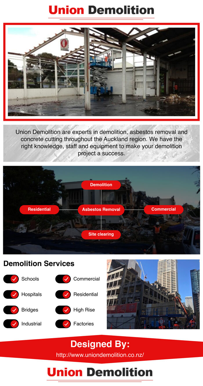 This Infographics is designed by Union Demolition