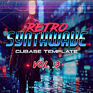 Retro Synthwave Vol 3 Cubase Template - Tokyo Rose : Midnight Chase