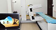 What is a gamma camera in radiography?