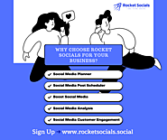 Blogger Planner - Rocket Socials