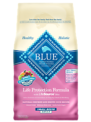 Blue Buffalo Small Breed Adult Chicken and Brown Rice Dry Dog Food