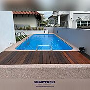 Find the perfect pool for your home with SmartPools' wide range of fiberglass options