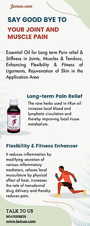 Best Ayurvedic Oil for Knee Joint Pain - Jamun