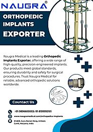 Orthopedic Implants Exporter