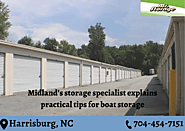 Storage specialist in Midland: tips for successful boat storage