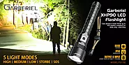 Top 1: Garberiel XHP90 Large Flashlight Powerful and Rechargeable 1192