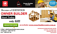 Certified QLD Owner Builders Ensures The Construction Project Safely And Timely