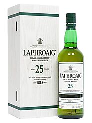 Order Laphroaig 25 Year Old Whiskey - Cask Strength (2017) Single Malt