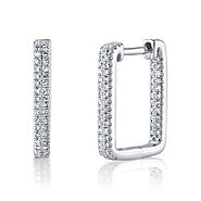 Diamond Fashion Earrings for Women | Gold Hoop, Stud, Drop Earrings
