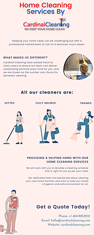 Home Cleaning Services By Cardinal Cleaning on Behance